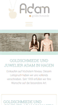 Mobile Screenshot of adamschmuck.de