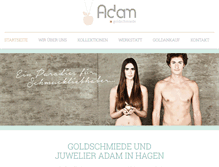 Tablet Screenshot of adamschmuck.de